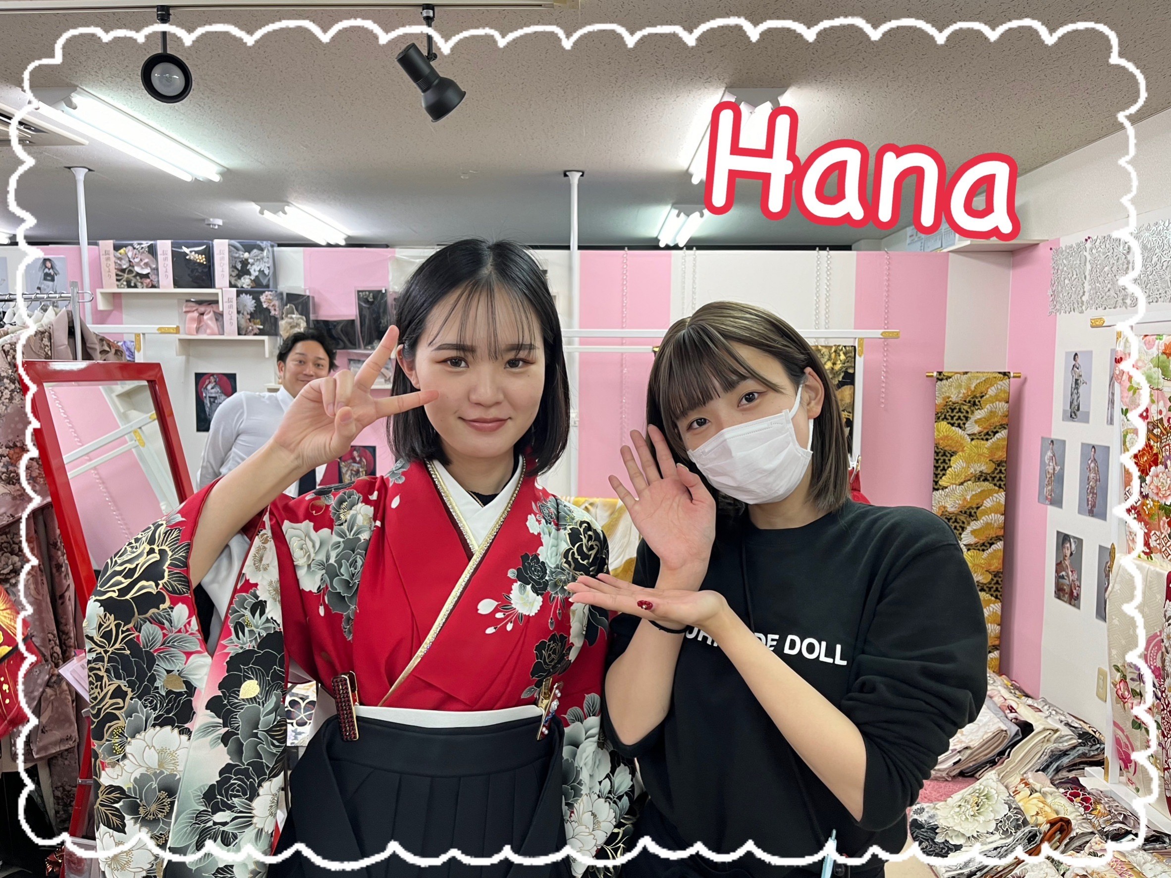 振袖　レンタル　奈良　かっこいい　あか　黒