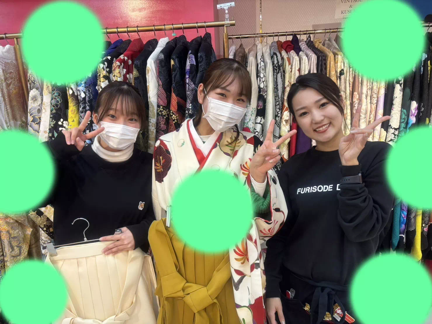 TAKAZEN神戸店　袴レンタル　間に合う　駆け込み　卒業式　神戸袴レンタル　かわいい