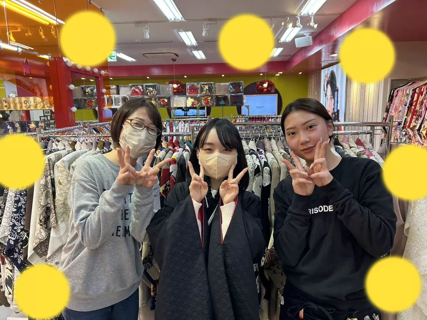 TAKAZEN神戸店　前撮り撮影会　イマドキ　カワイイ　コディネート