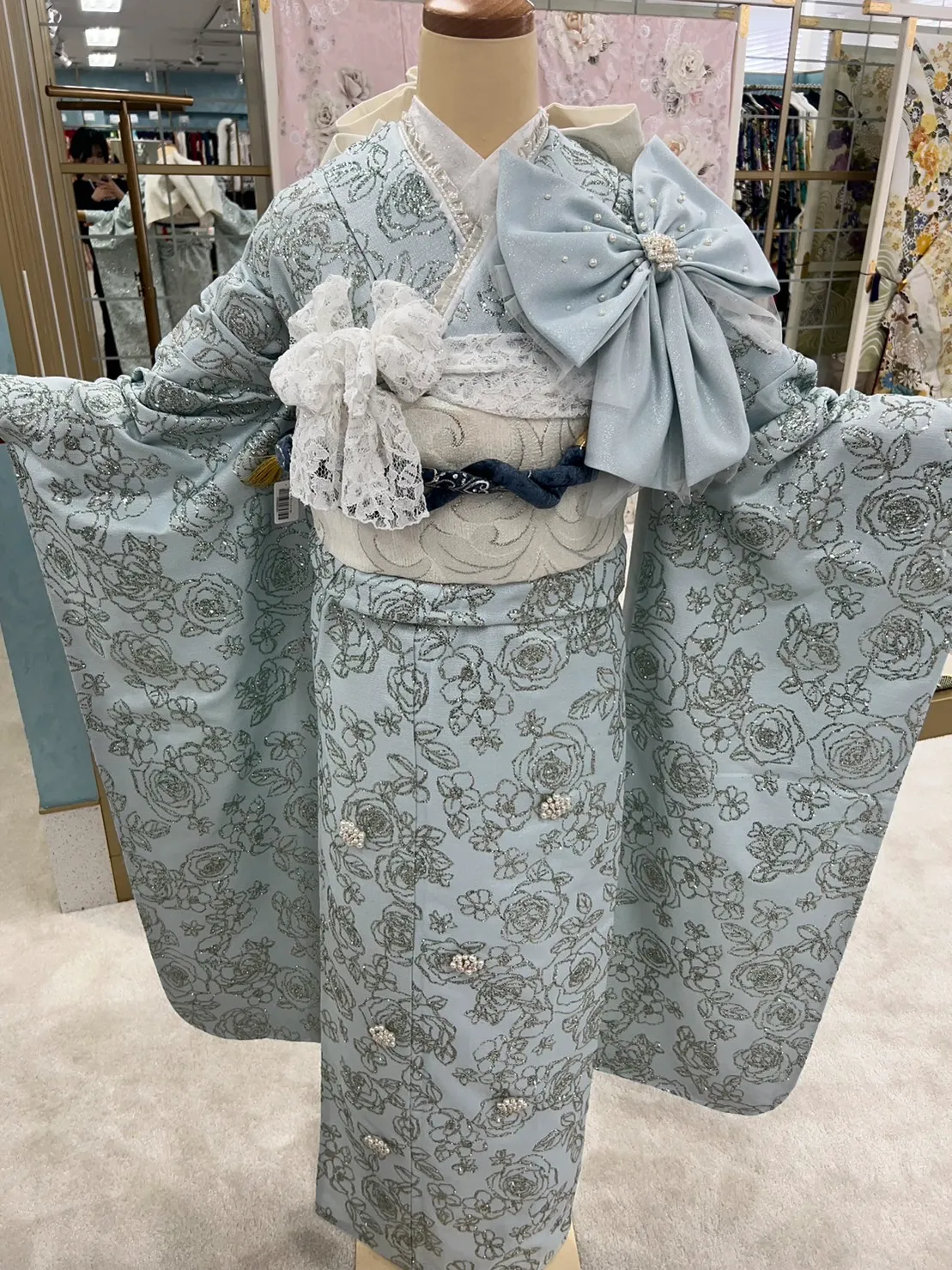 成人式　振袖レンタル　なんば　心斎橋　キラキラ　かわいい　目立つ