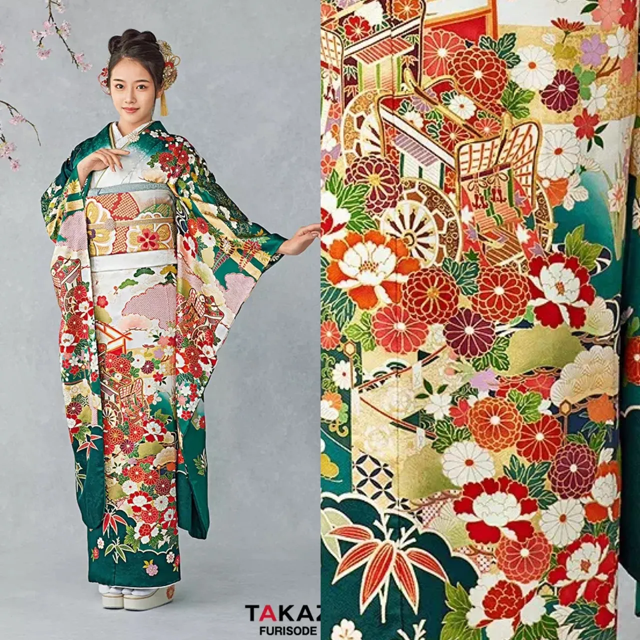 振袖レンタル　奈良　橿原　かわいい　おしゃれ　個性派　かわいい　かっこいい　くすみ　イマドキ　