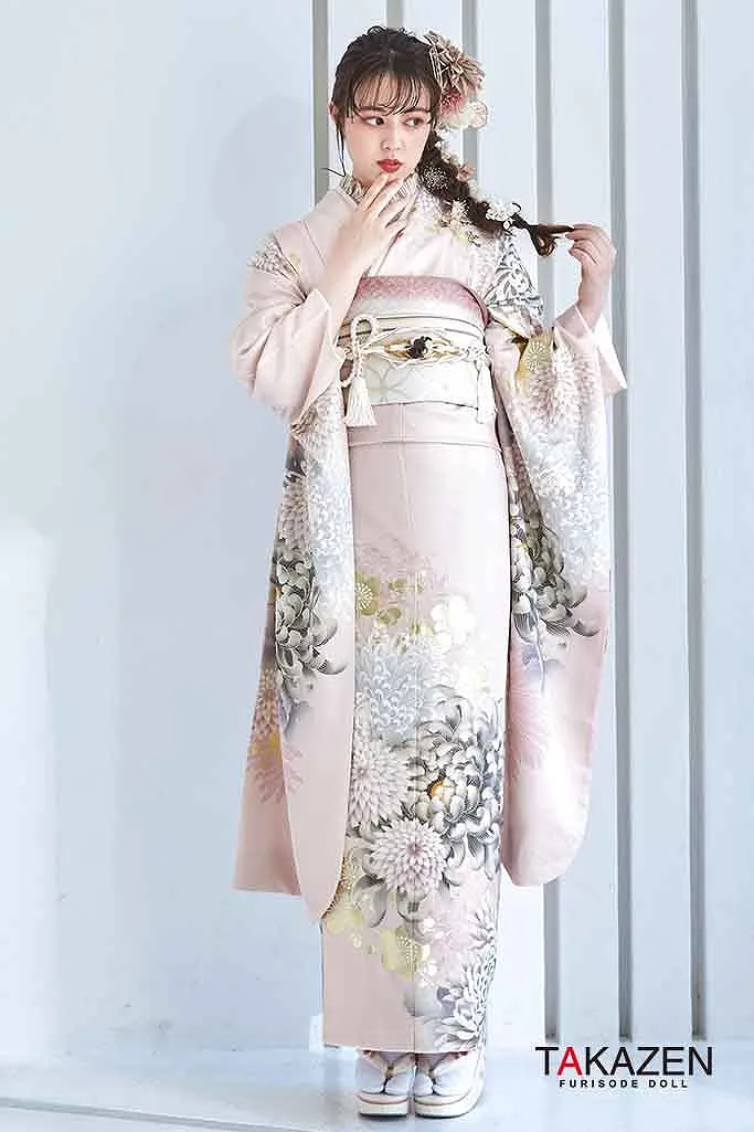 振袖　レンタル　奈良　橿原　かわいい　くすみ　おしゃれ　安い　古典　大人っぽい