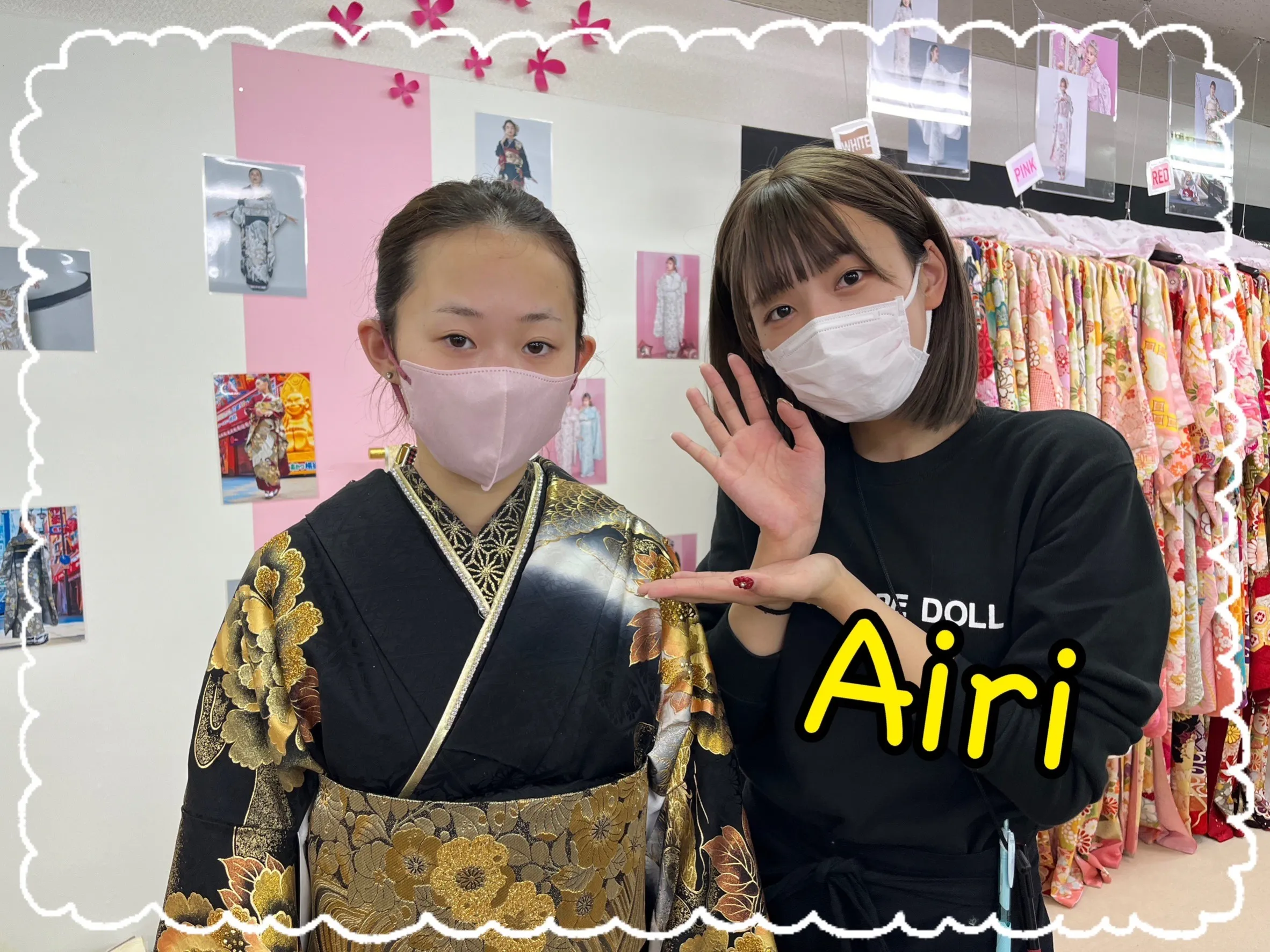 振袖　レンタル　奈良　ジャパンモード　黒　金　かっこいい　