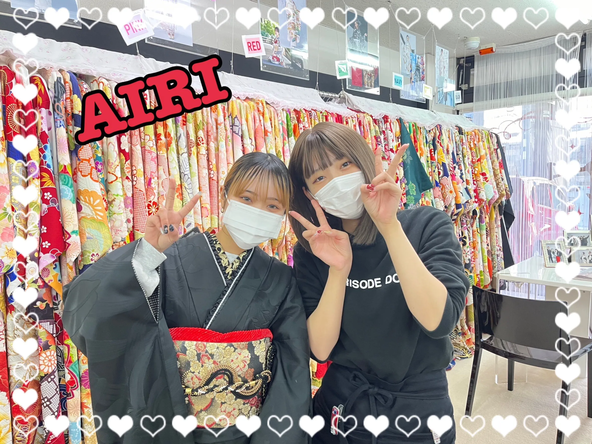【TAKAZEN奈良店】24日♡シンプルでシックなヴィンテージレトロのお振袖姫ちゃん達♡