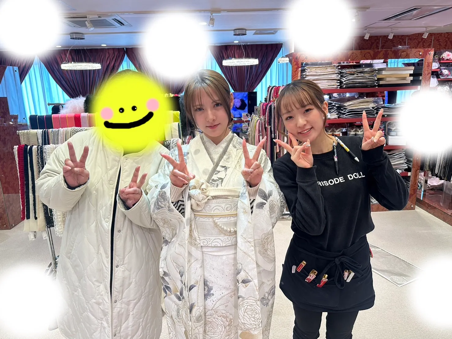 袴レンタル　振袖レンタル　くすみ　キラキラ　かわいい　梅田　大阪　安い　イマドキ　古典　くすみカラー　前撮り　ヴィンテージ　渋い