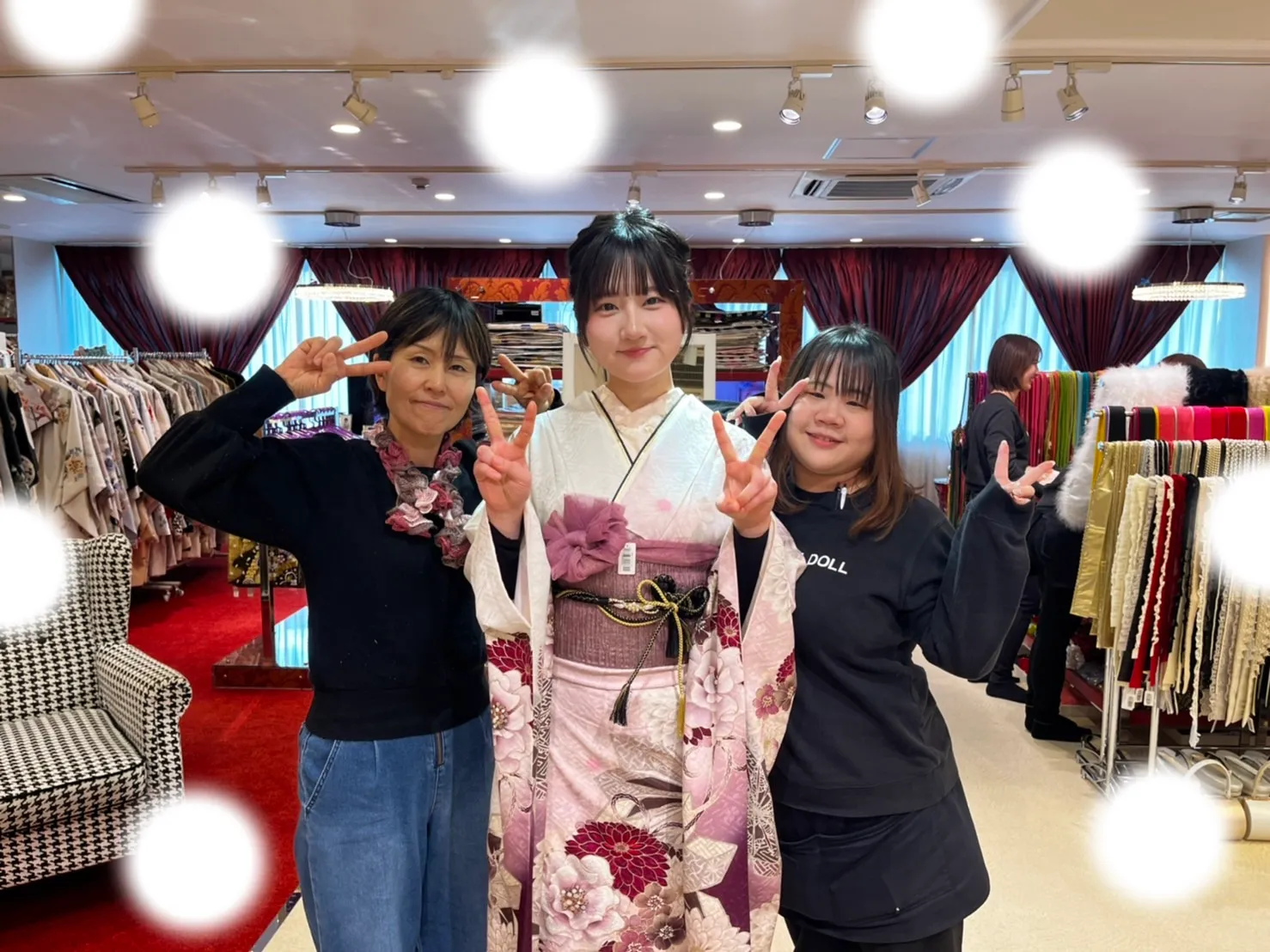 成人式　前撮り　梅田　袴　くすみカラー　かわいい　イマドキ　淡色　古典　タカゼン　撮影
