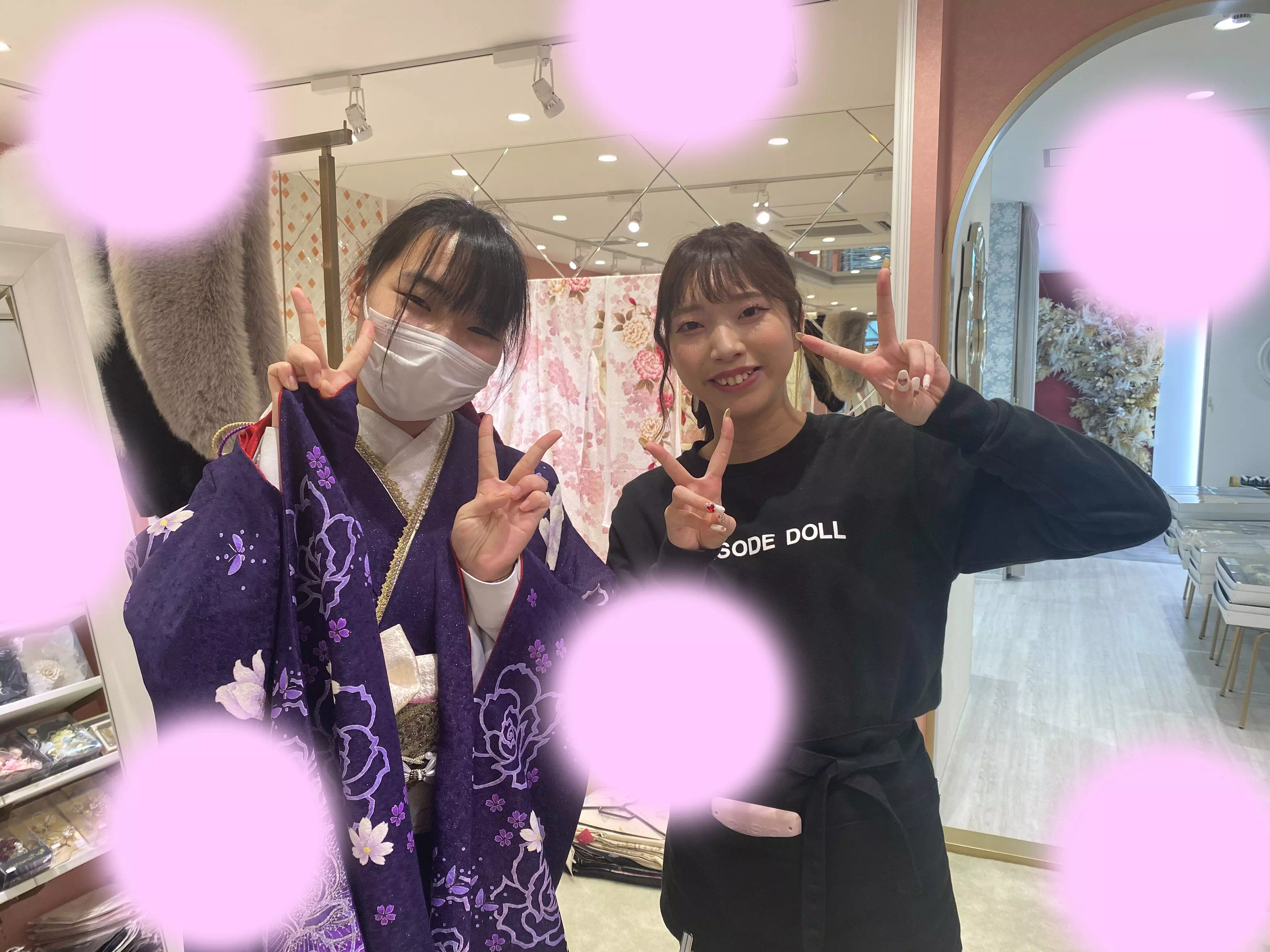 TAKAZEN姫路店　姫路市　成人式　卒業式　袴　振袖　イマドキ振袖　香音　
