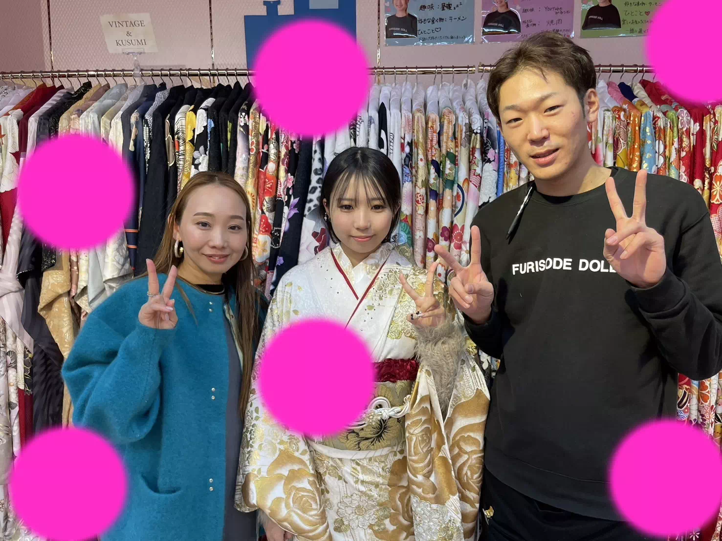 振袖レンタル　かわいい　振袖　ゴールド　キラキラ　おしゃれ　成人式