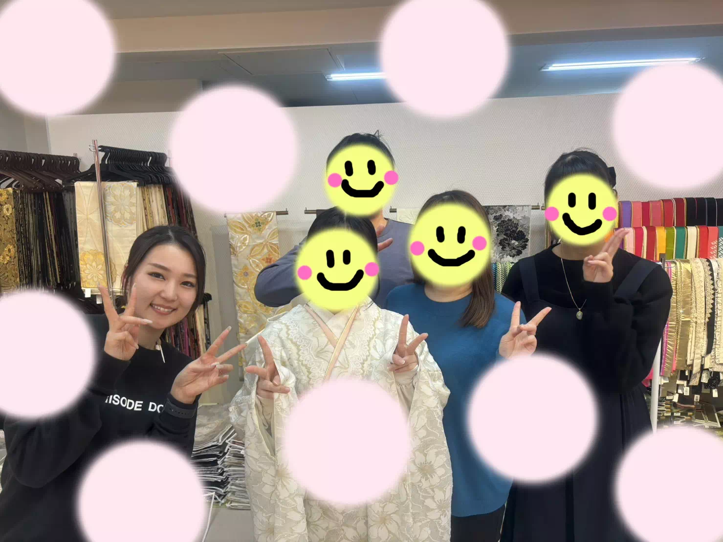 振袖レンタル　TAKAZEN神戸三宮店　イマドキ　総レース　白　おしゃれ　かわいい