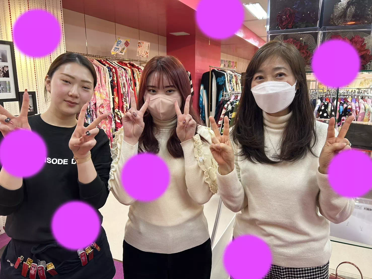TAKAZEN神戸店　前撮り撮影会　イマドキ　カワイイ　コディネート　振袖　レンタル　袴　