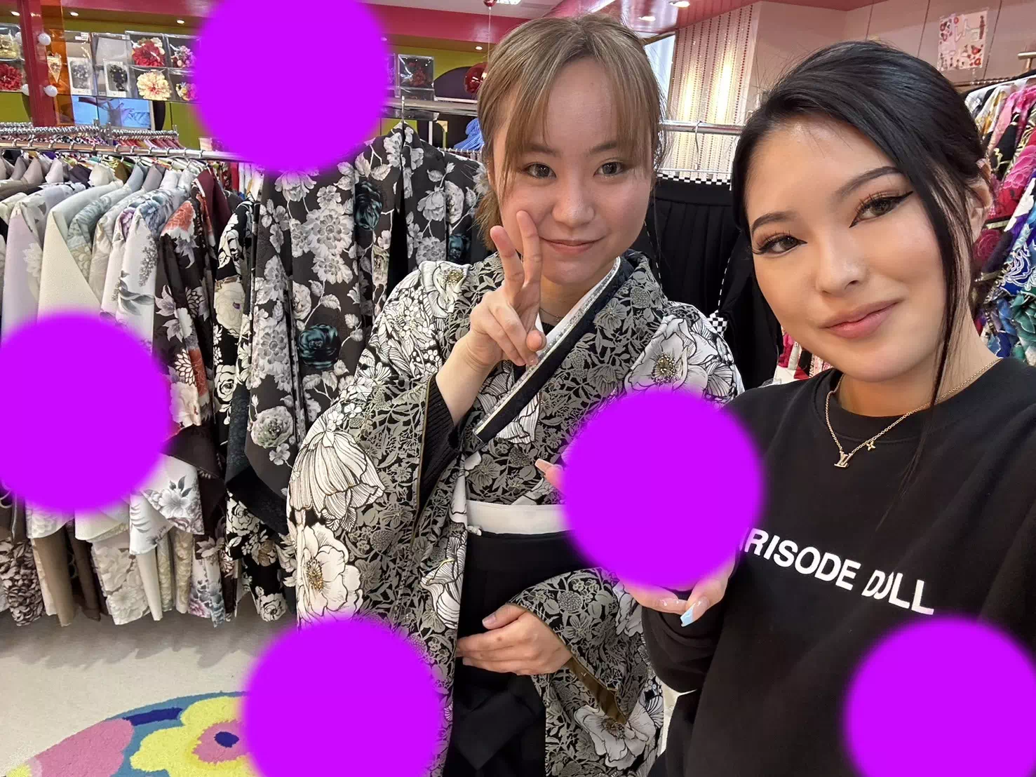 TAKAZEN神戸店　前撮り撮影会　イマドキ　カワイイ　コディネート　振袖　レンタル　袴　