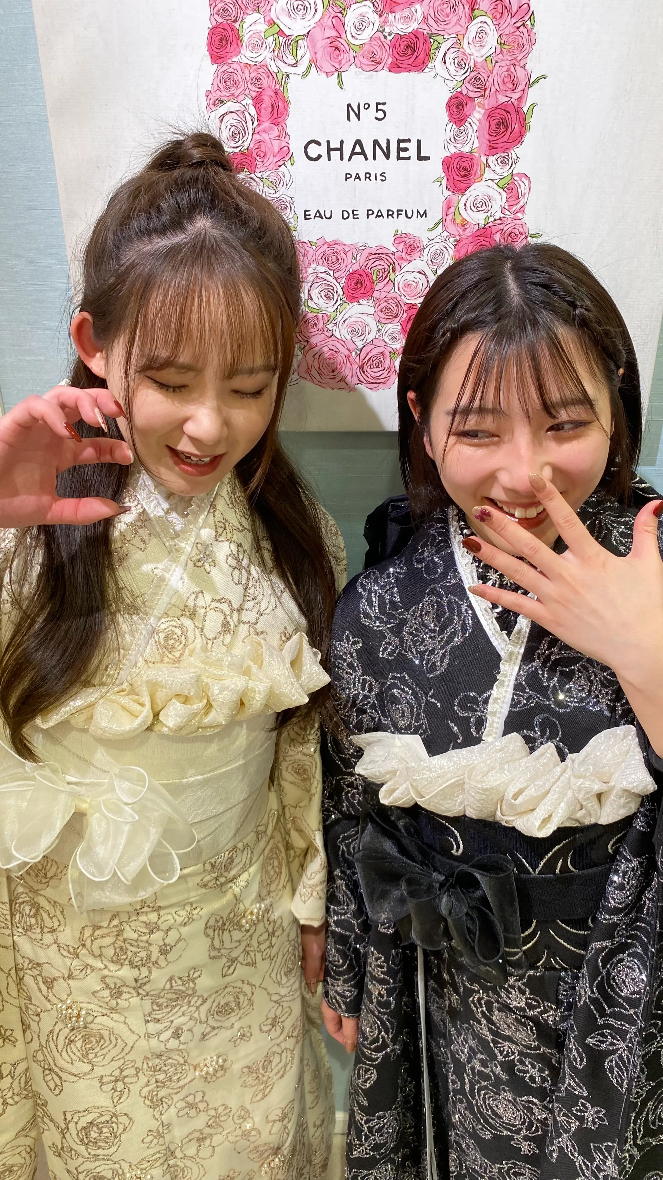成人式　振袖レンタル　成人式振袖　カワイイ　ChouChou　キラキラ　キャバ嬢　派手　目立つ　双子コーデ　シミラールック