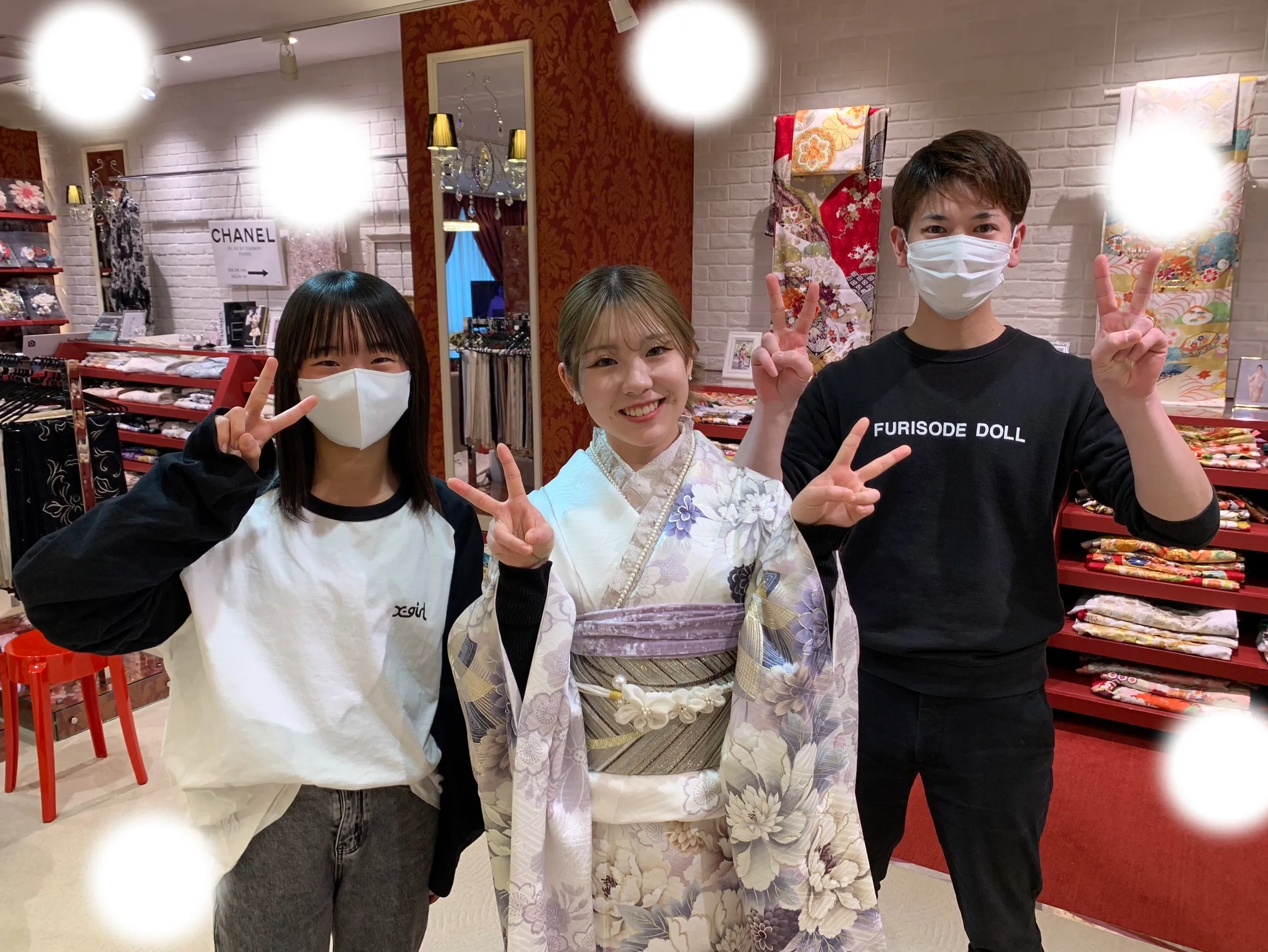 袴レンタル　振袖レンタル　くすみ　キラキラ　かわいい　梅田　大阪　安い　イマドキ　古典　くすみカラー　前撮り　ヴィンテージ　渋い