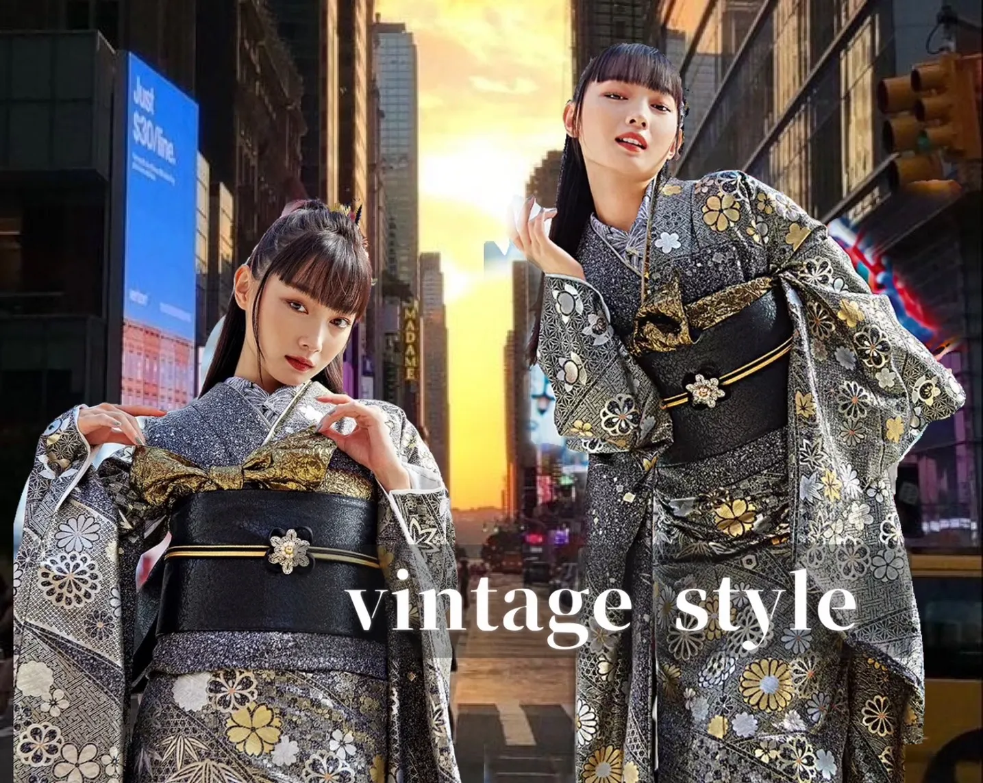 ♥【TAKAZEN堺店】16日大人気！シンプルオシャレヴィンテージスタイルお振袖のご紹介♥