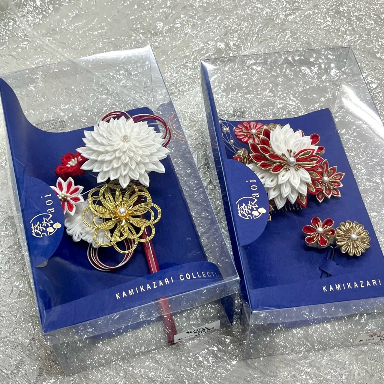 振袖　レンタル　奈良　髪飾り　赤　古典　洋風　牡丹　花　菊