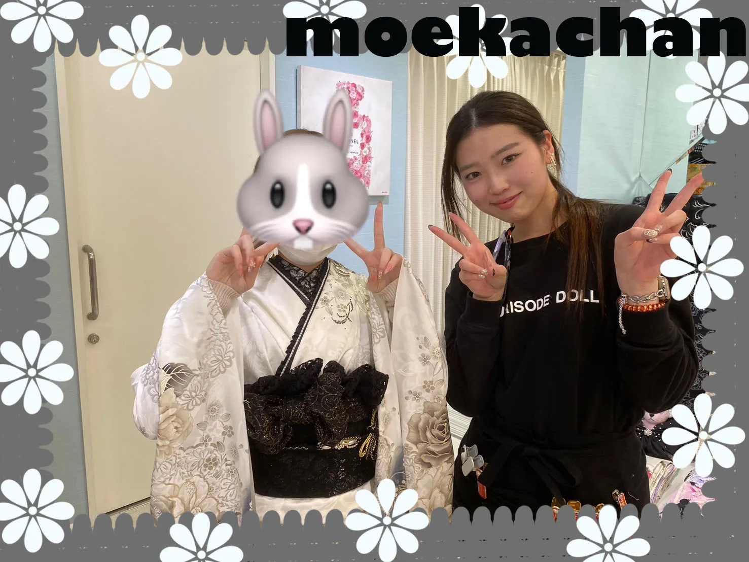 成人式　振袖レンタル　成人式振袖　タカゼンオリジナル　黒　コスメカラー　ジルスチュアート　香音ちゃん