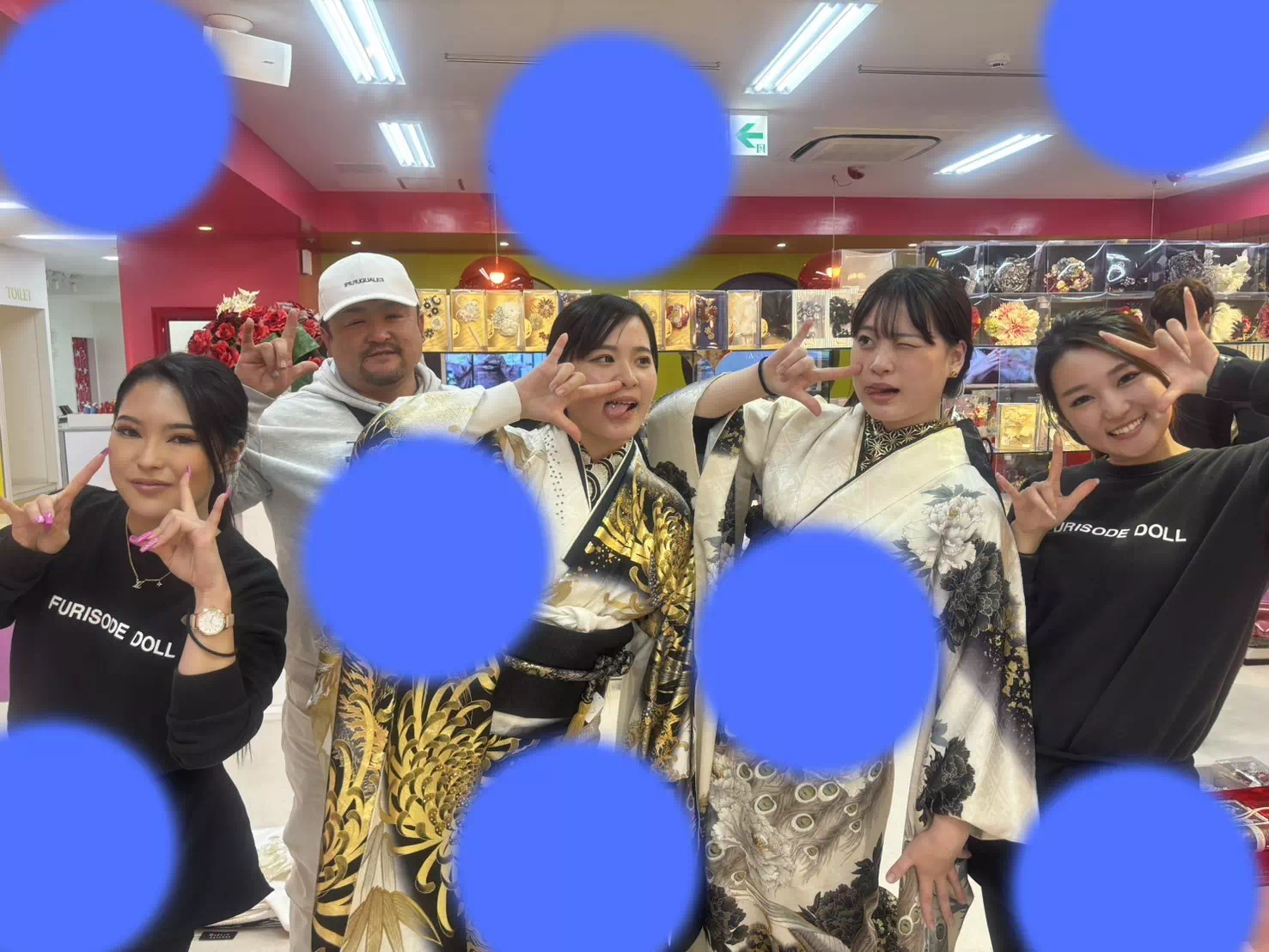 成人式　振袖　レンタル　TAKAZEN神戸三宮店　ジャパンモード　ヴィンテージ　派で　かっこいい　おしゃれ　人気