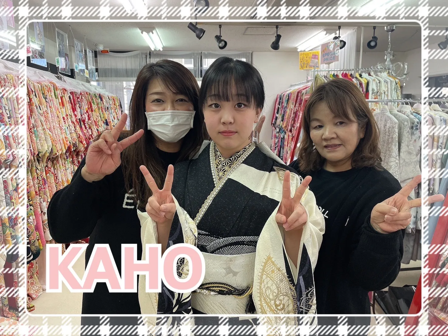 【TAKAZEN奈良店】3日♡ゴールドの蝶々がかわいい綺麗めモード系お振袖の姫ちゃん＆成人式といえばの華やかな正統派古典のお振袖の姫ちゃん達♡