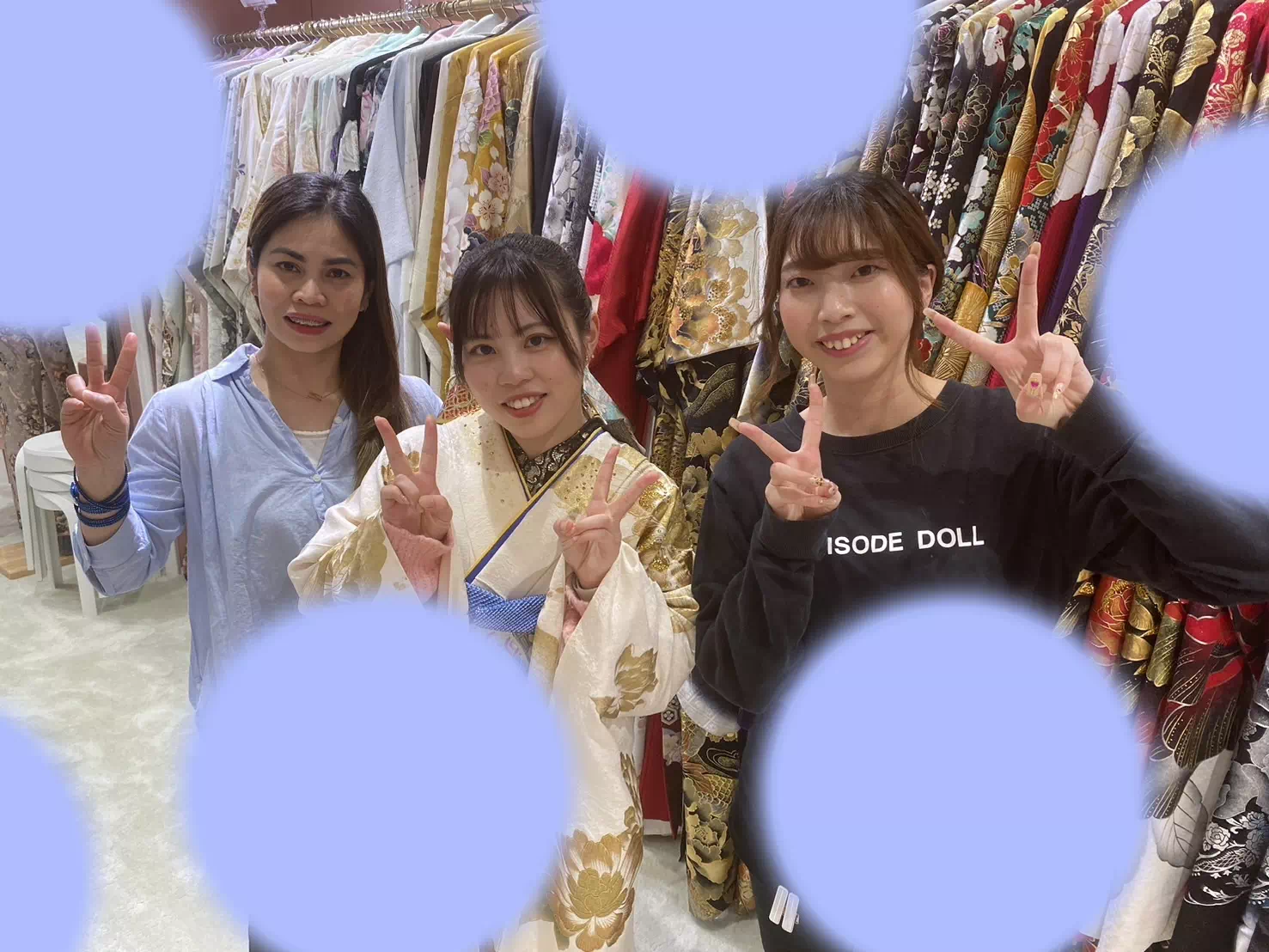 【TAKAZEN姫路店】♡24日　白×ゴールドがキラキラ可愛いモードスタイルの加古川市の振袖レンタル姫ちゃん♡