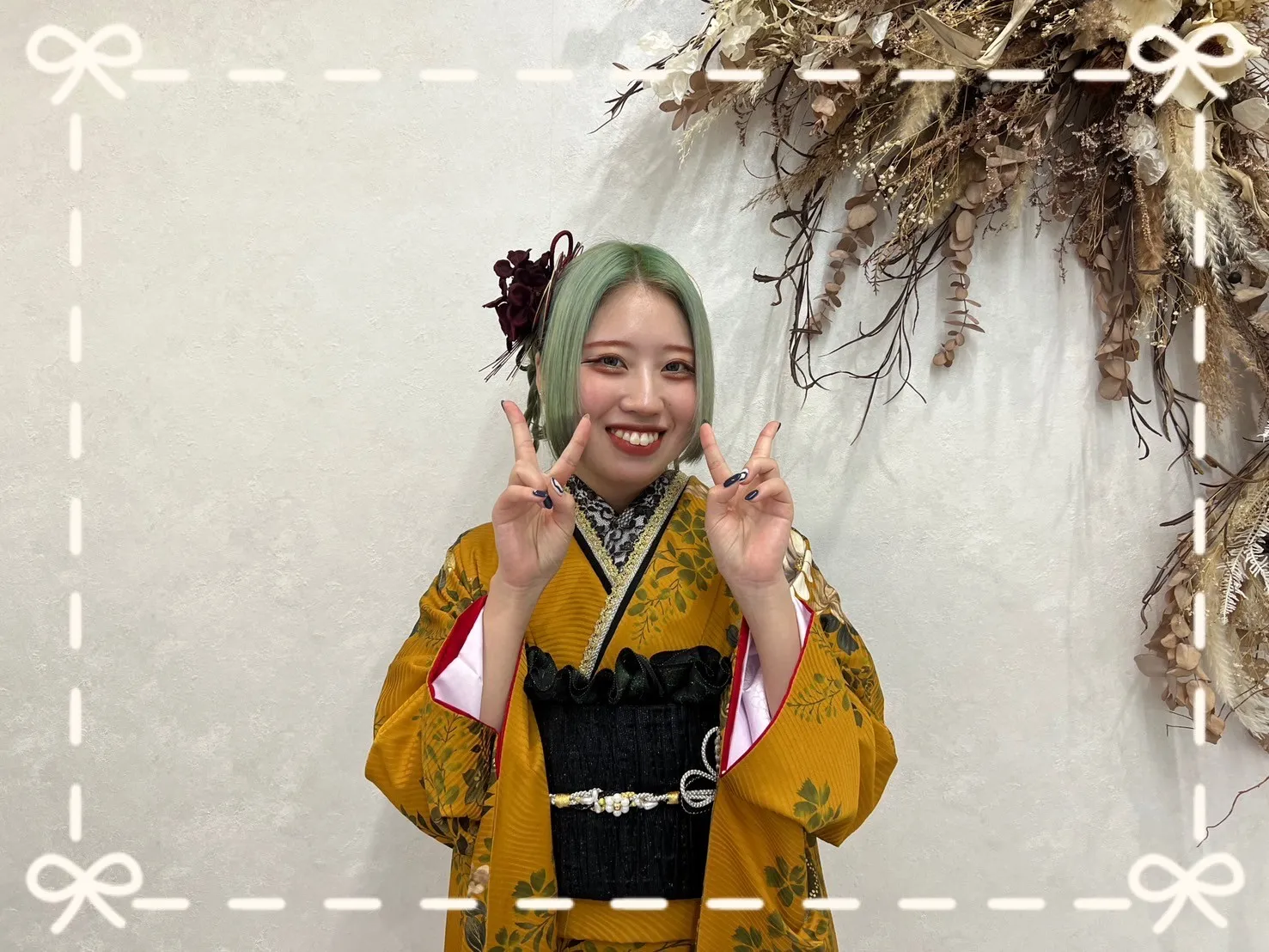振袖　レンタル　前撮り　撮影会　可愛い　おしゃれ　かっこいい　イマドキ　くすみ