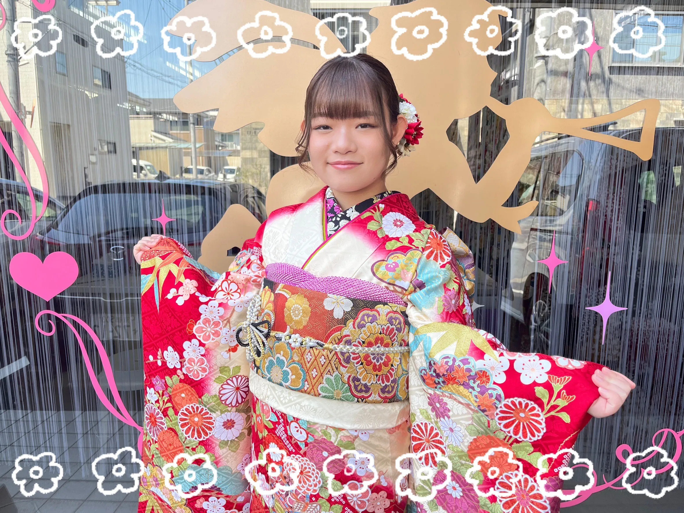 【TAKAZEN奈良店】14日♡思い出いっぱいの大盛り上がりオシャレで可愛い成人式前撮り姫ちゃん達♡
