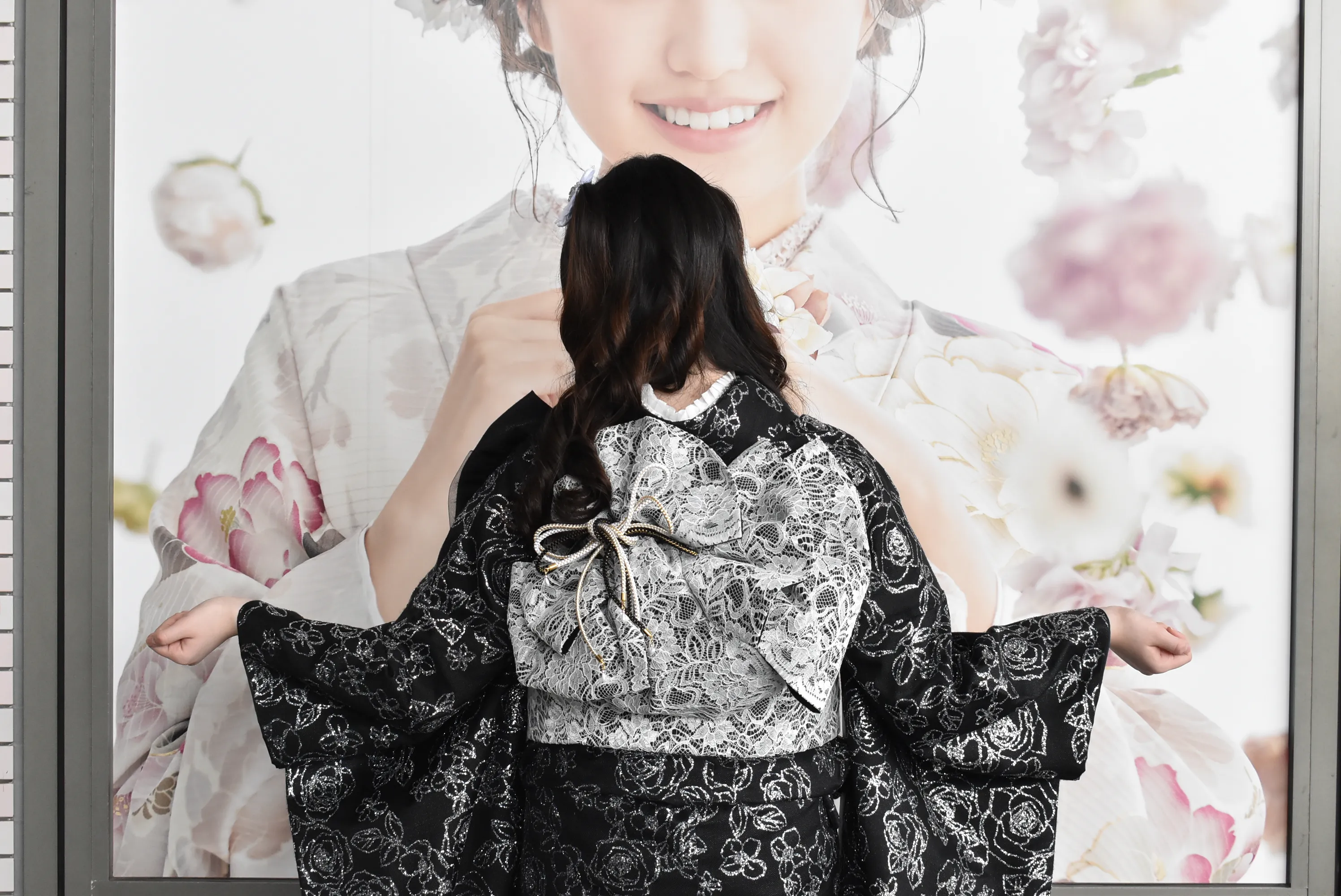 成人式振袖　タカゼンオリジナル　振袖　グリッター振袖