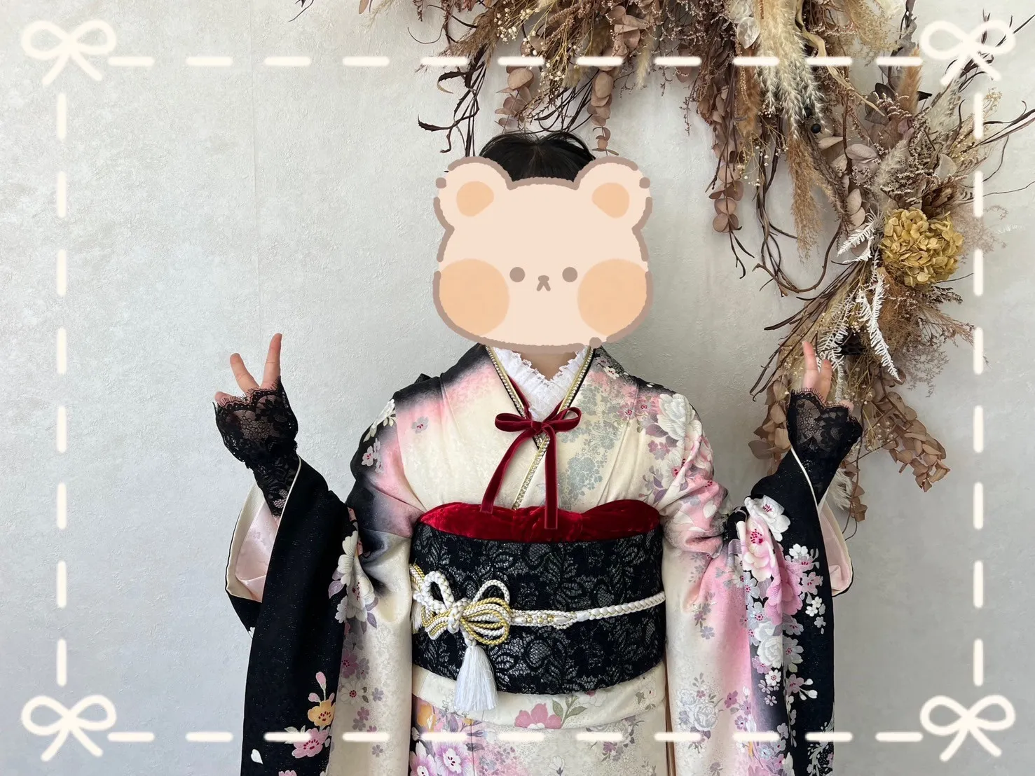 振袖　レンタル　前撮り　撮影会　可愛い　おしゃれ　かっこいい　イマドキ　くすみ