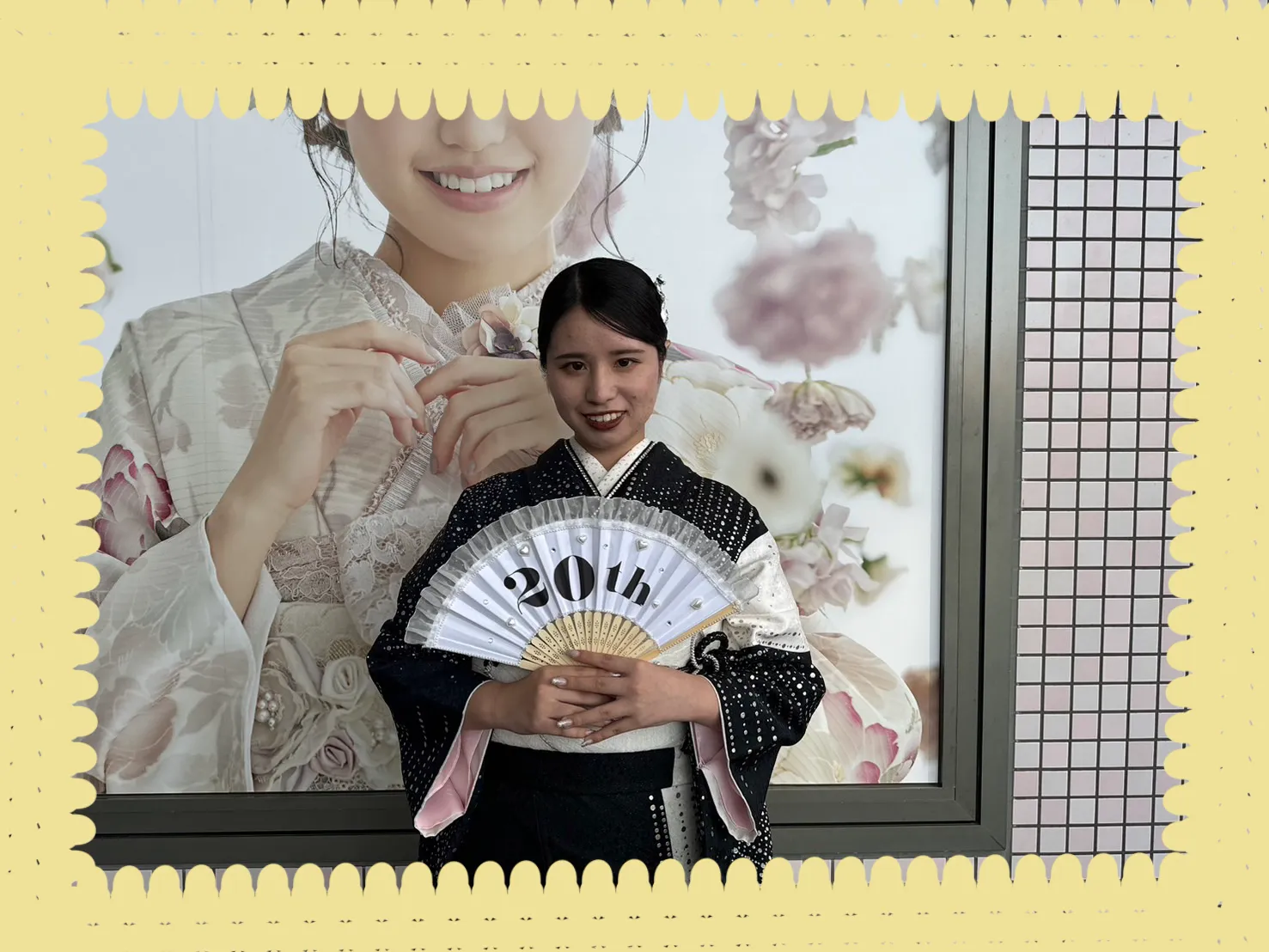 成人式　振袖レンタル　TAKAZEN　キラキラ　個性派振袖