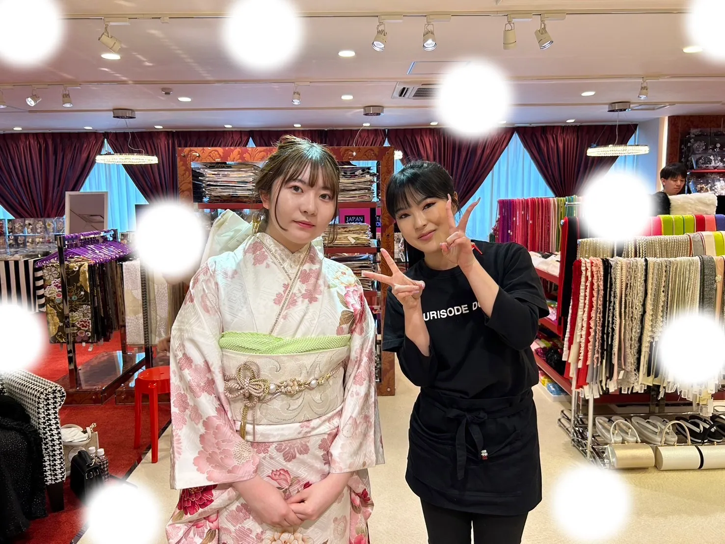 成人式　前撮り　梅田　袴　くすみカラー　かわいい　イマドキ　淡色　古典　タカゼン　撮影
