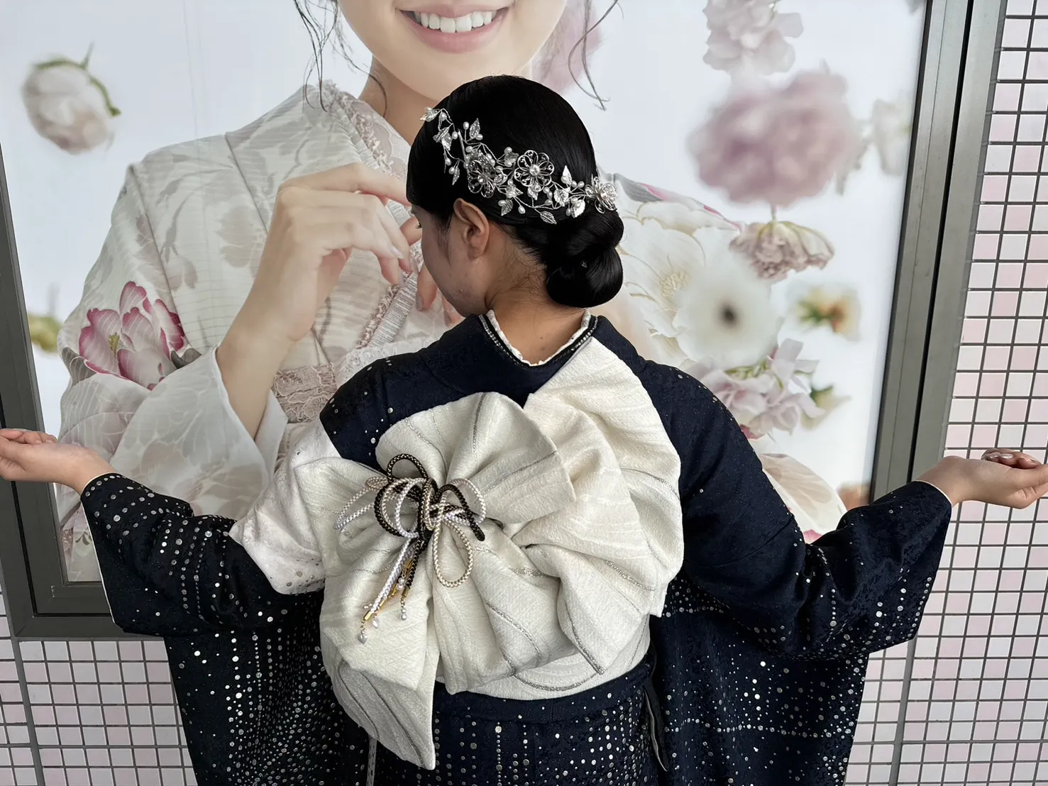 成人式　振袖レンタル　TAKAZEN　キラキラ　個性派振袖