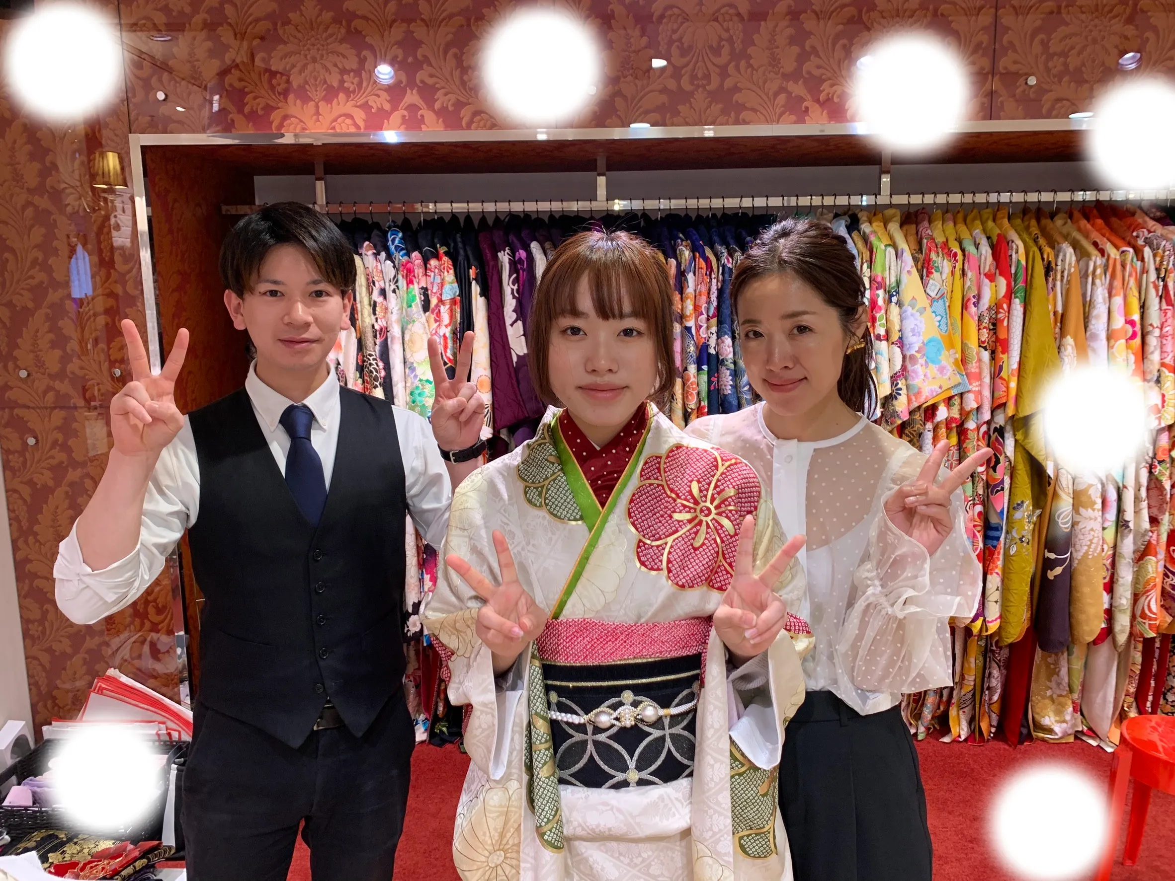 袴レンタル　振袖レンタル　くすみ　キラキラ　かわいい　梅田　大阪　安い　イマドキ　古典　くすみカラー　前撮り　ヴィンテージ　渋い