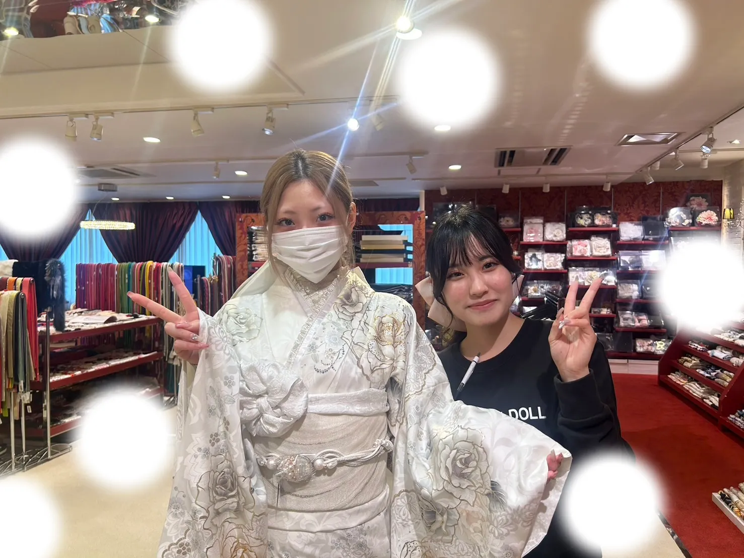 振袖レンタル 成人式 前撮り撮影会 キラキラ 派手 かわいい