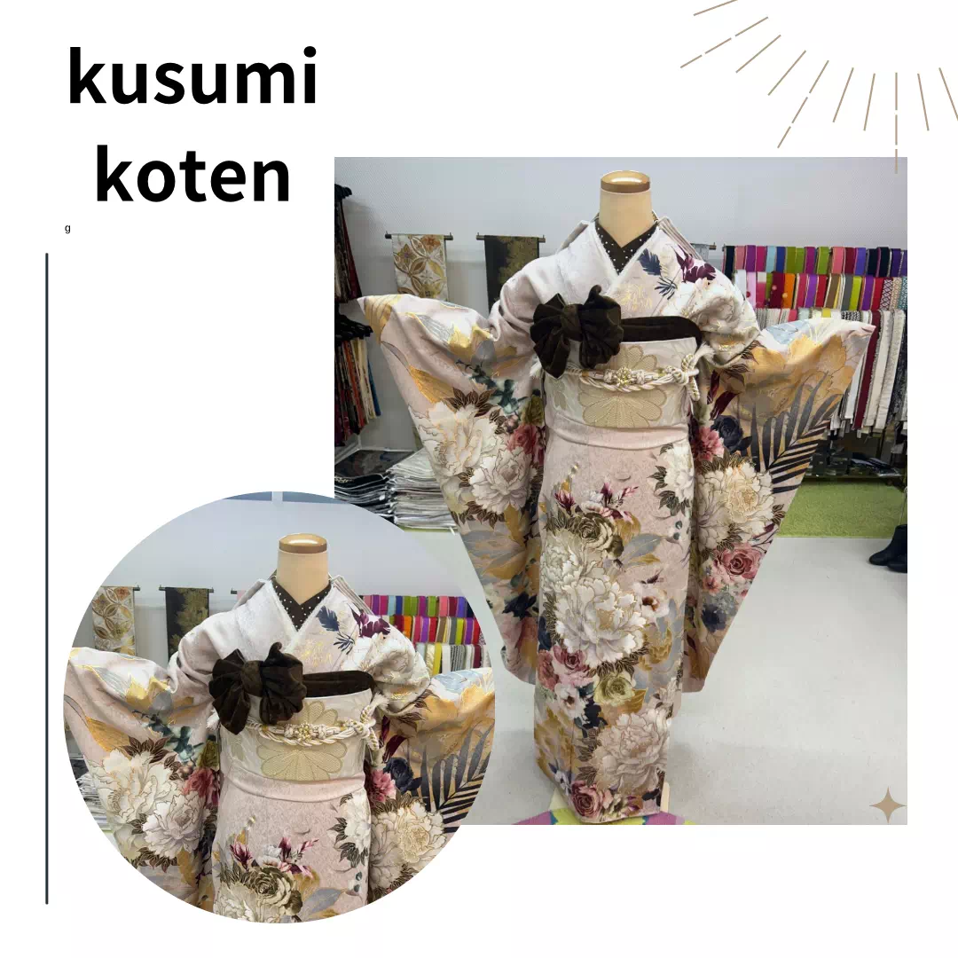 TAKAZEN神戸店　前撮り撮影会　イマドキ　カワイイ　コディネート　振袖　レンタル　袴　
