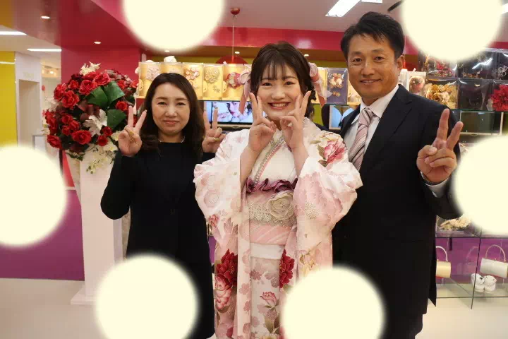TAKAZEN神戸店　前撮り撮影会　イマドキ　カワイイ　コディネート　振袖　レンタル　袴　