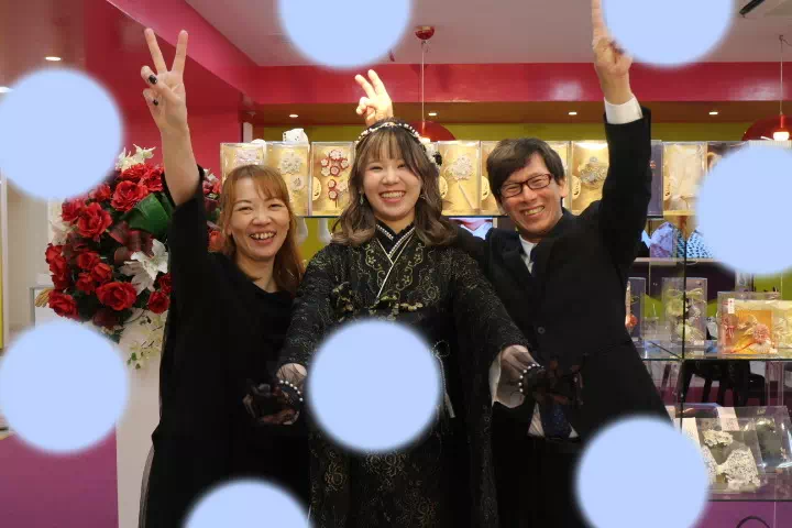 TAKAZEN神戸店　前撮り撮影会　イマドキ　カワイイ　コディネート　振袖　レンタル　袴　