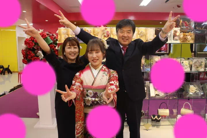 TAKAZEN神戸店　　成人式　振袖　レンタル　前撮り撮影会　イマドキ　カワイイ　コディネート　豪華