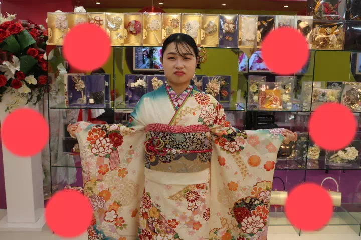 TAKAZEN神戸店　前撮り撮影会　イマドキ　カワイイ　コディネート　振袖　レンタル　袴　