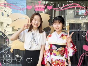 振袖　レンタル　奈良　前撮り　正統派古典　赤/黒/白　御所車柄/牡丹柄　人気　上品　可愛い