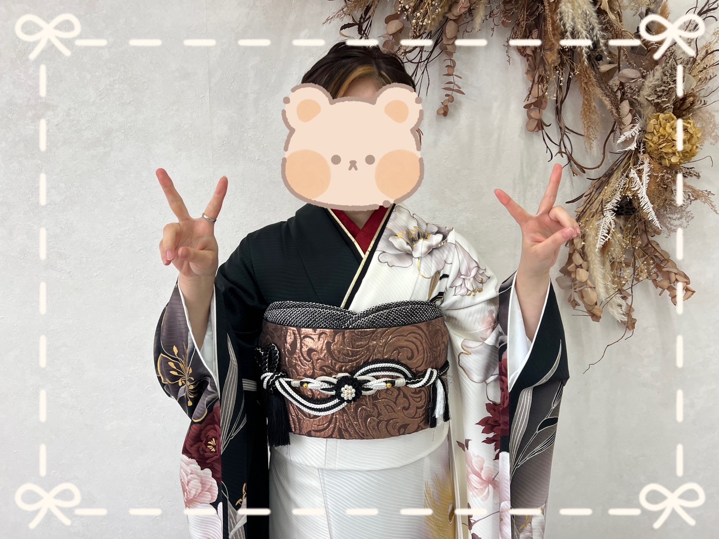 振袖　レンタル　前撮り　撮影会　可愛い　おしゃれ　かっこいい　イマドキ　くすみ