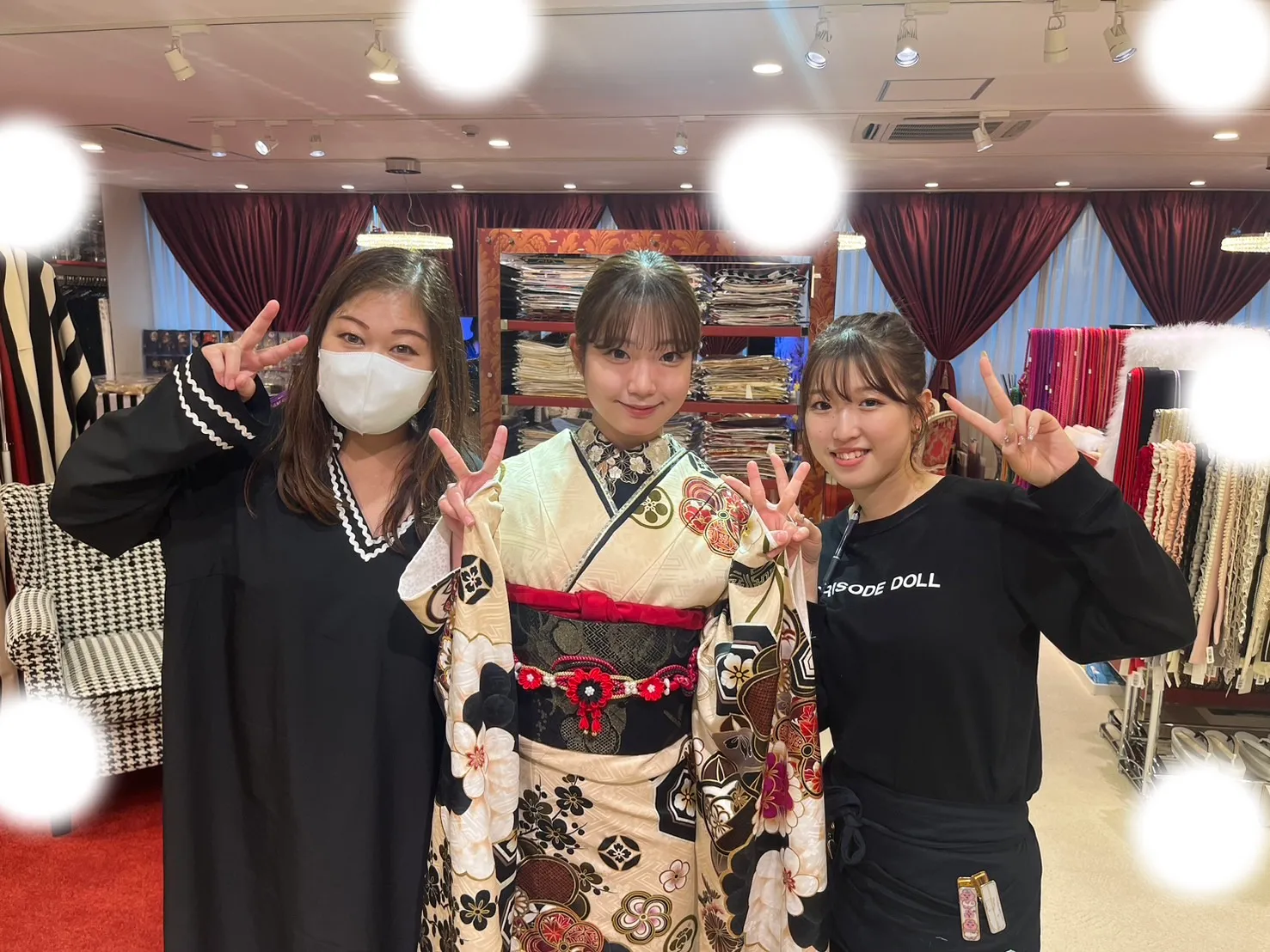 成人式 ベージュ　梅田