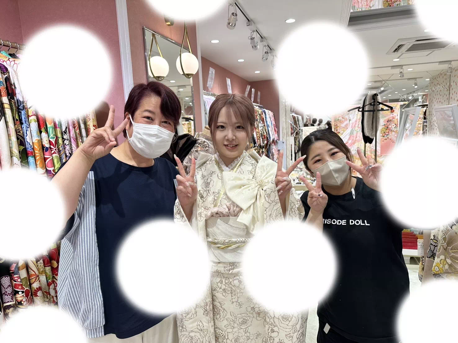【TAKAZEN姫路店】♡11日　2025年朝来市成人式のギラギラグリッターが可愛い振袖姫ちゃん♡