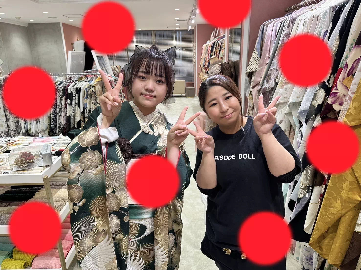 TAKAZEN姫路店　姫路市　成人式　卒業式　袴　振袖　イマドキ振袖　香音　