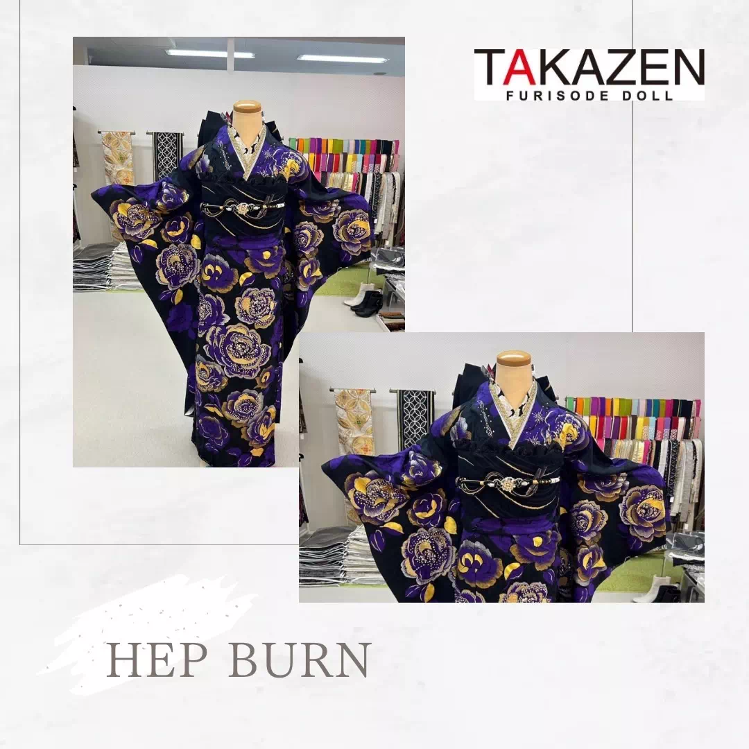 成人式　振袖レンタル　イマドキ　オシャレ　オススメ　TAKAZEN神戸三宮　コーディネート