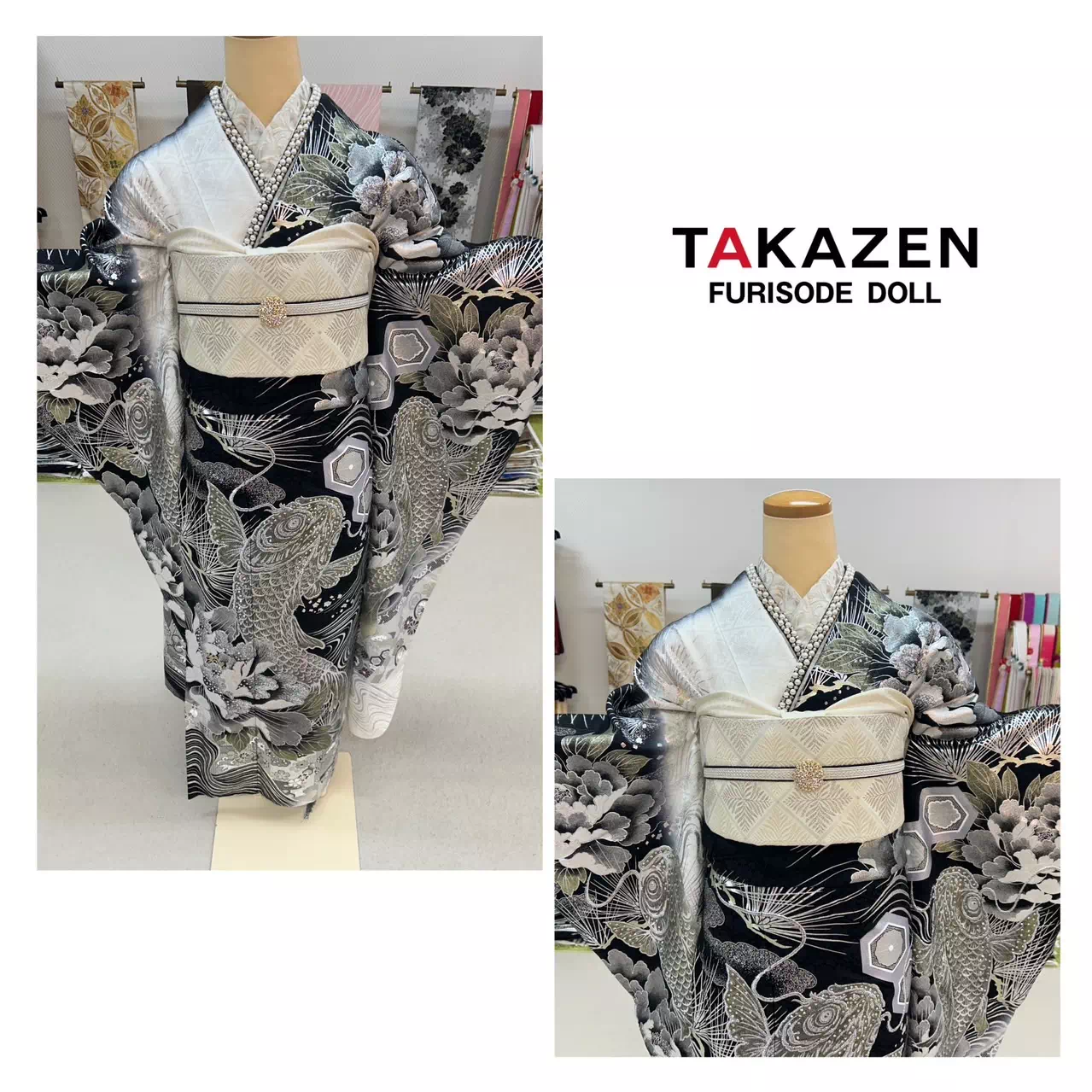 TAKAZEN神戸店　前撮り撮影会　イマドキ　カワイイ　コディネート　振袖　レンタル　袴　