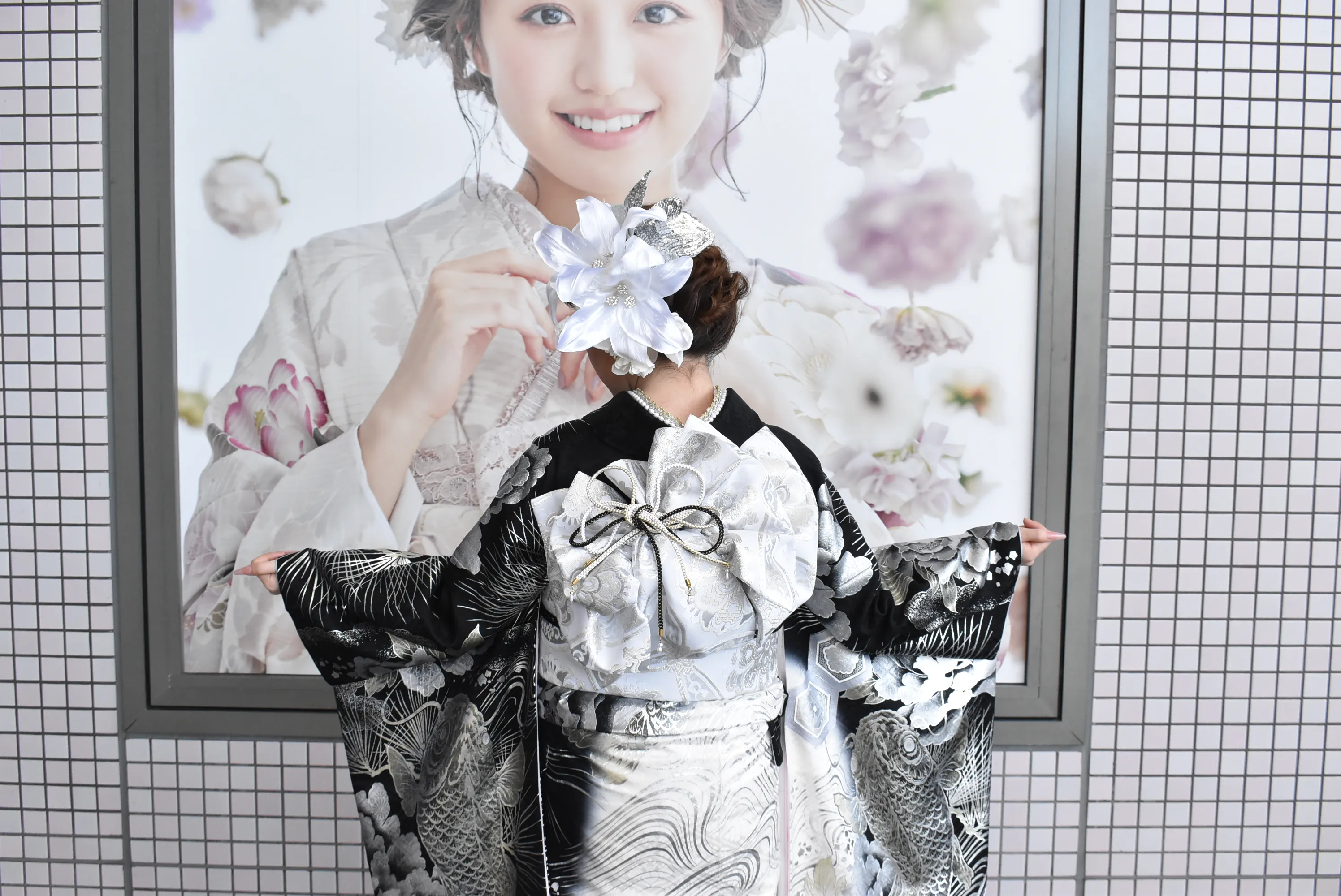 成人式　振袖レンタル　成人式振袖　TAKAZEN完全オリジナル　ジャパンモード　カッコいい　ギラギラ