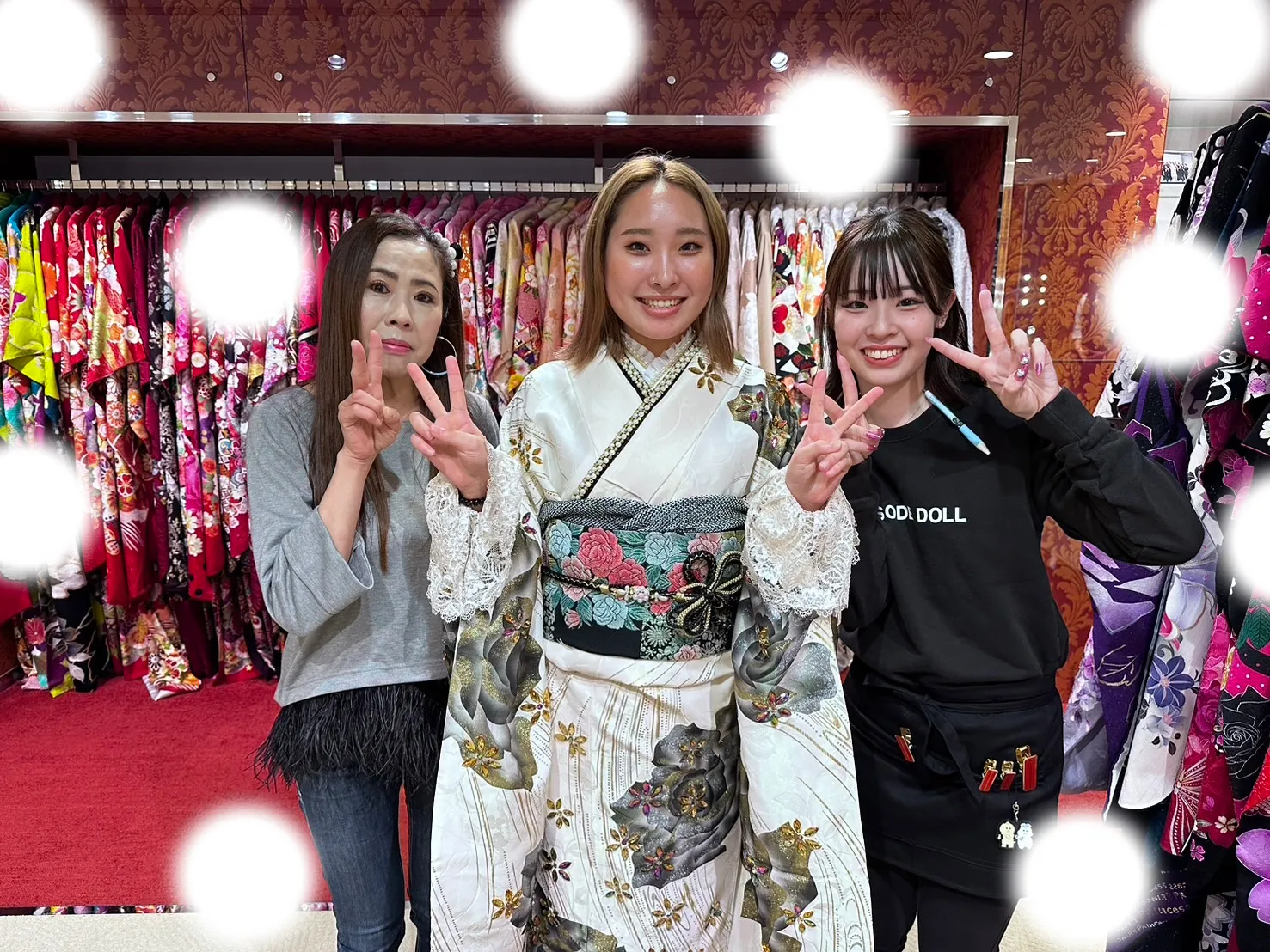 袴レンタル　振袖レンタル　くすみ　キラキラ　かわいい　梅田　大阪　安い　イマドキ　古典　くすみカラー　前撮り　ヴィンテージ　渋い
