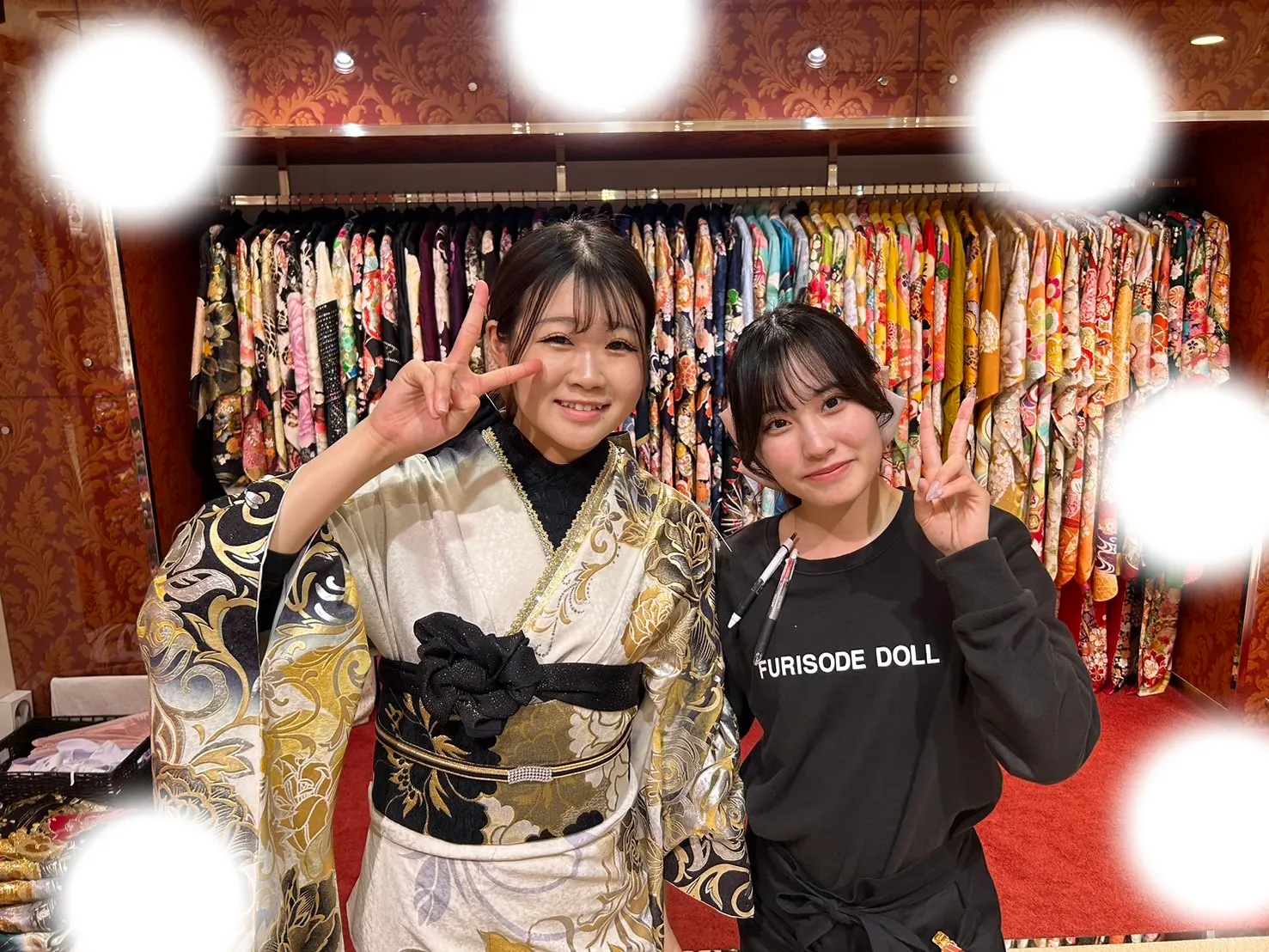 成人式　前撮り　梅田　袴　くすみカラー　かわいい　イマドキ　淡色　古典　タカゼン　撮影