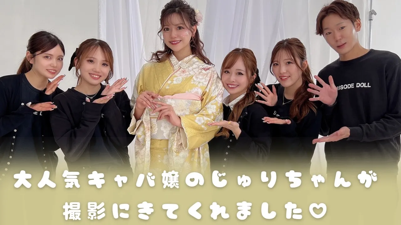 プレス撮影　かわいじゅりちゃんい　じゅりちゃん
