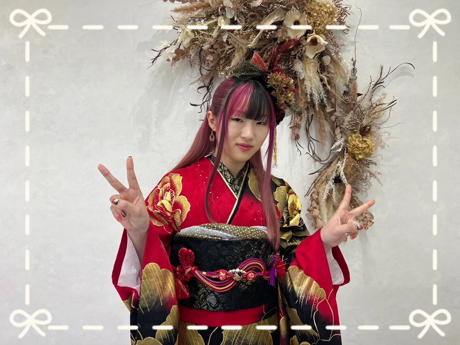 振袖　レンタル　前撮り　撮影会　可愛い　おしゃれ　かっこいい　イマドキ　くすみ