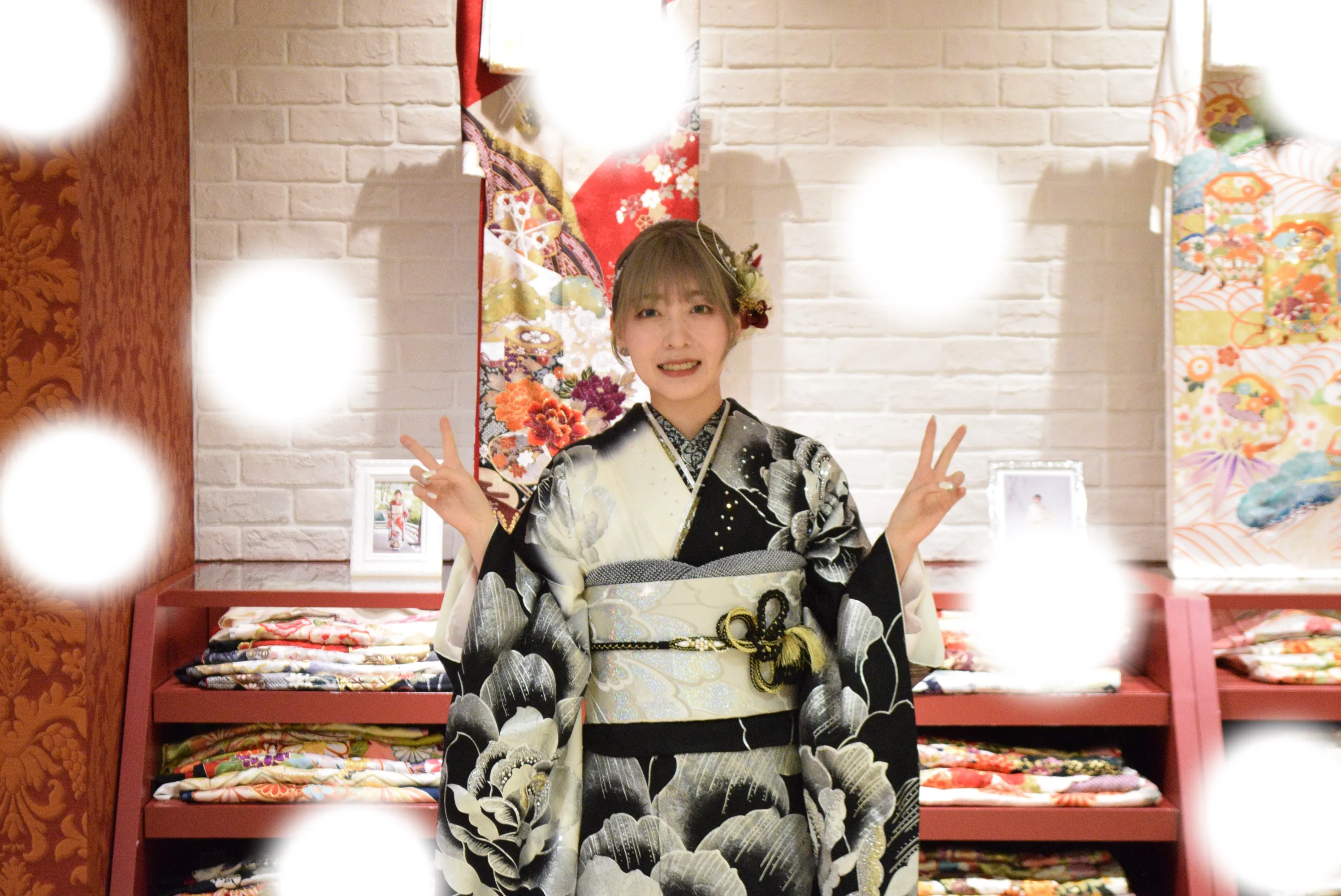 袴レンタル　振袖レンタル　くすみ　キラキラ　かわいい　梅田　大阪　安い　イマドキ　古典　くすみカラー　前撮り　ヴィンテージ　渋い